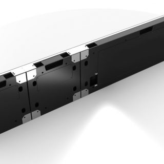 Vue arrière écran géant modulaire