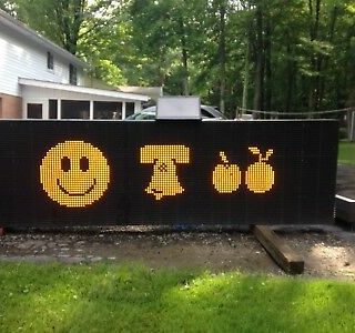 afficheur led monochrome