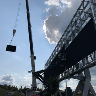 Montage ecran geant exterieur LED à Paris Vincennes