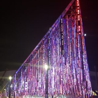 Pendrillons led du parc des expositions realisation 2019