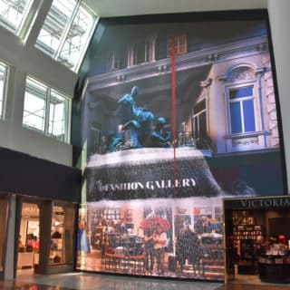 Mur vidéo LED immersif à vienne
