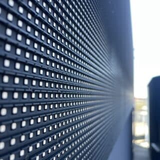 Montage ecran led le mans
