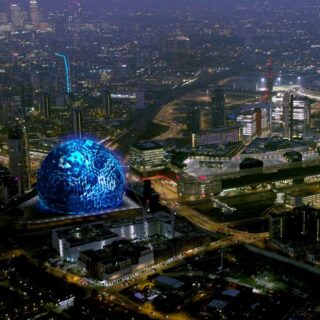 Ecran sphère LED Londres