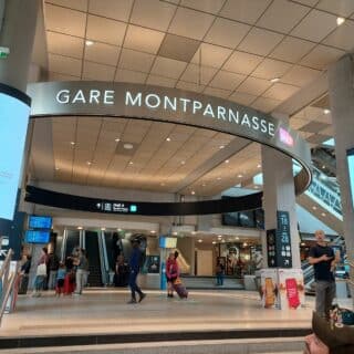 Ecran souple gare montparnasse