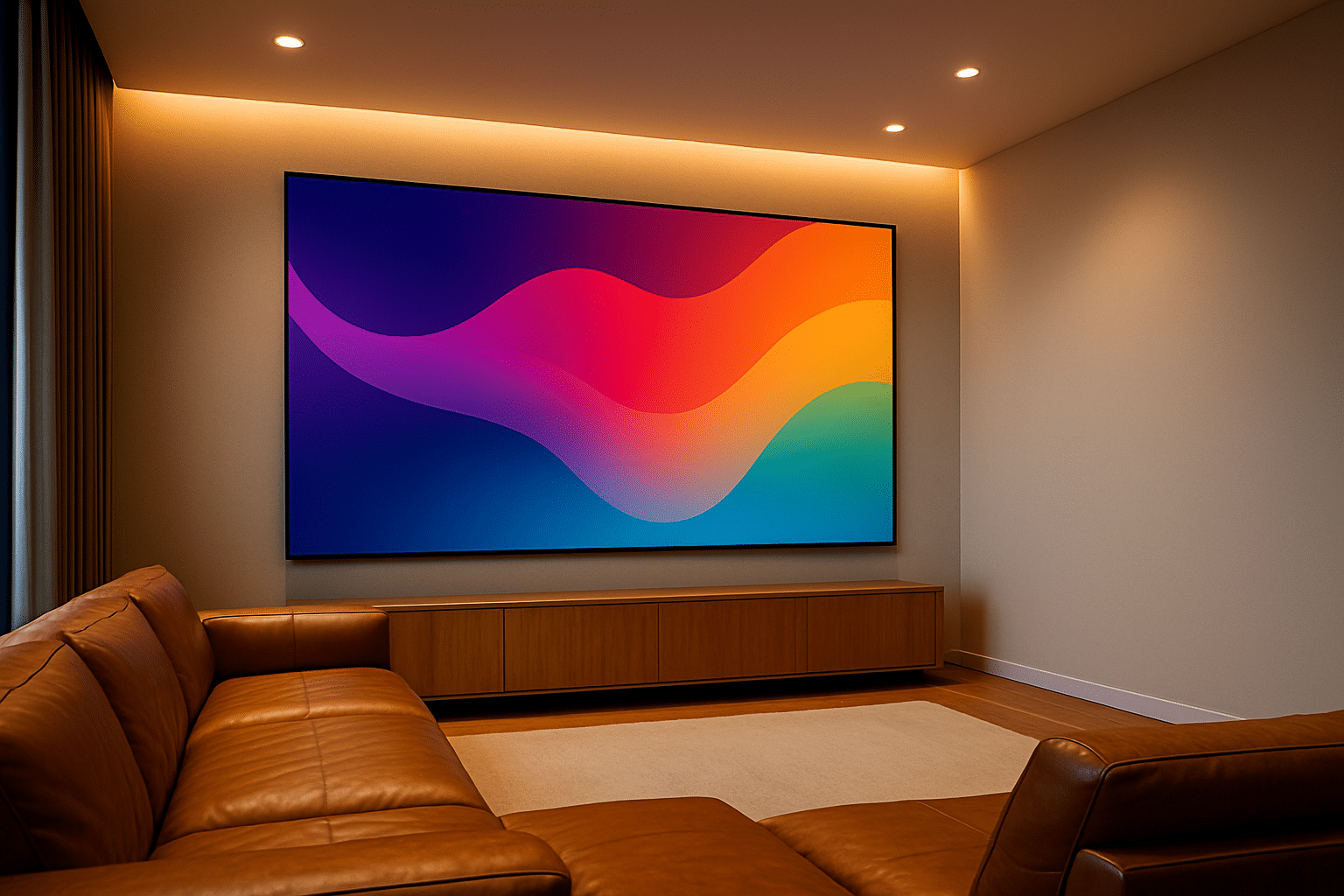 Mur LED 110" Pitch 1.2mm