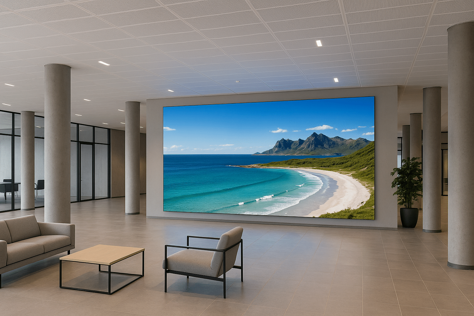 Mur LED 190" Pitch 1.5mm