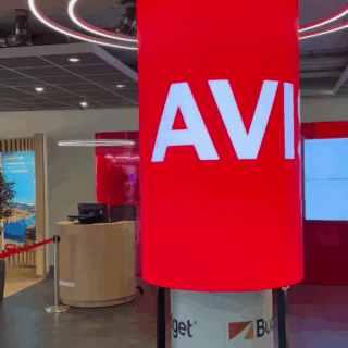 ecran led nice avis aeroport