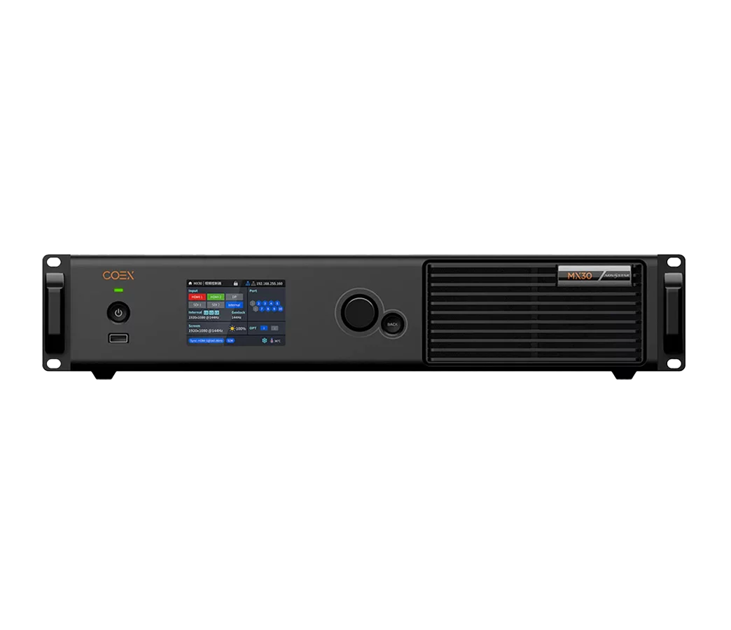 Novastar MX30 — vue de face