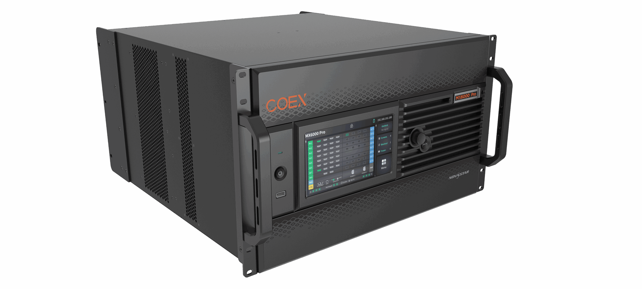 Novastar MX6000 Pro — vue de face