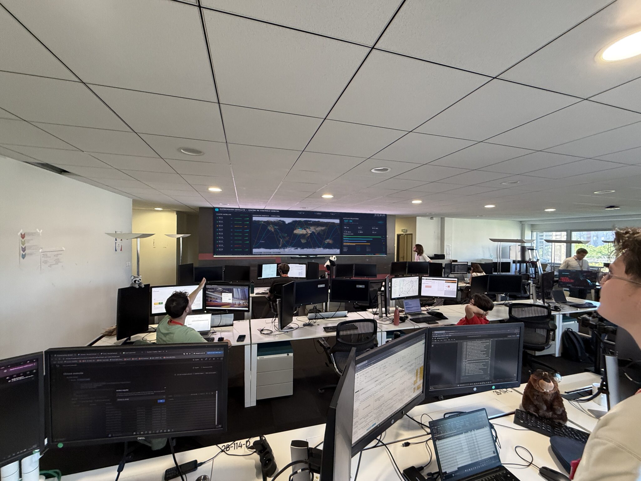 ecran salle de supervision