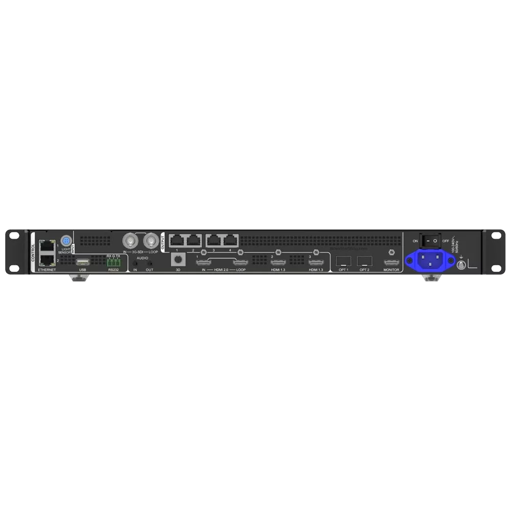 VX400 Pro vue arrière connectique