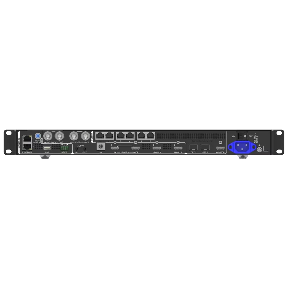 VX600 Pro vue arrière connectique