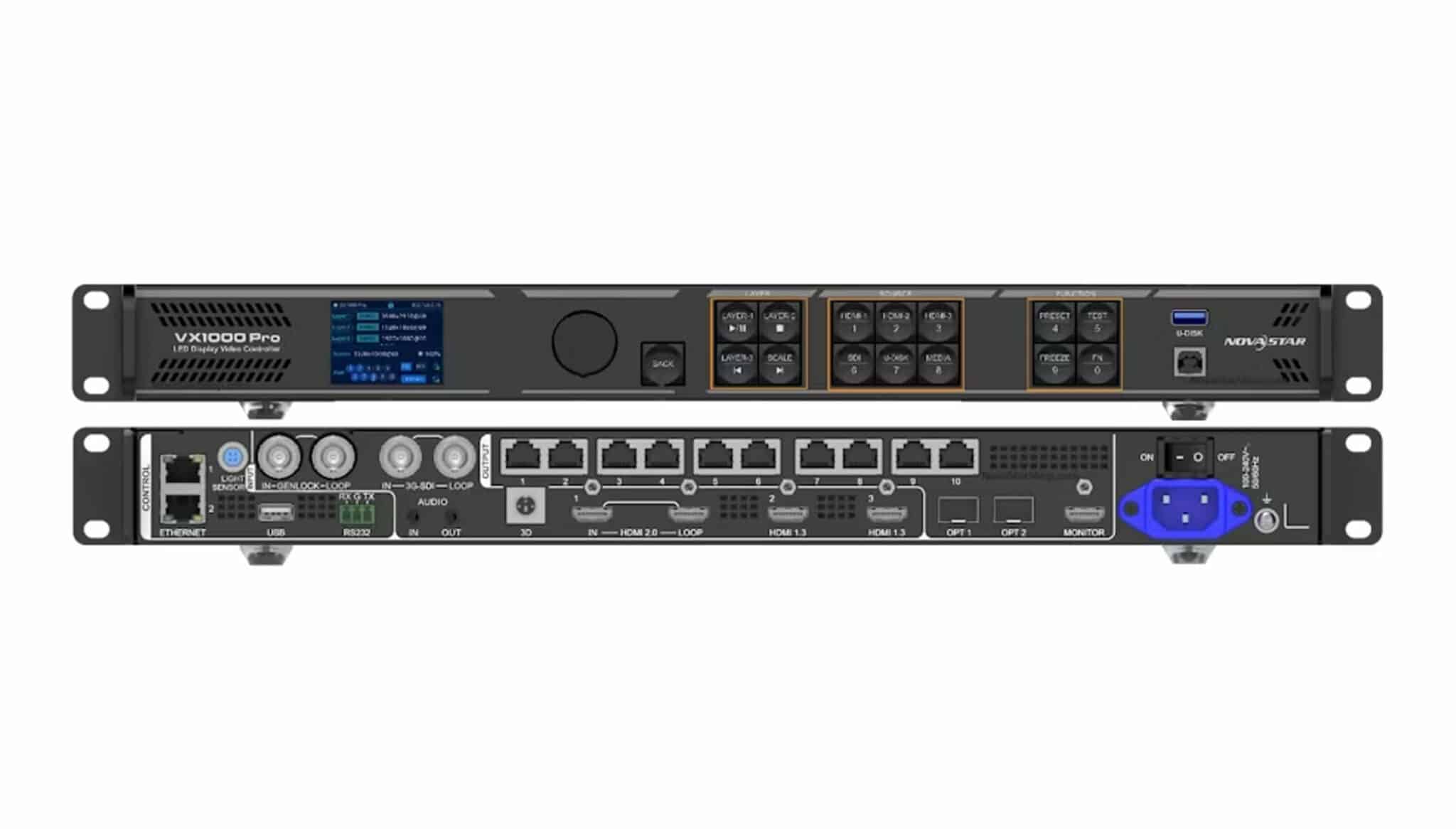 Novastar VX1000 Pro — vue de face