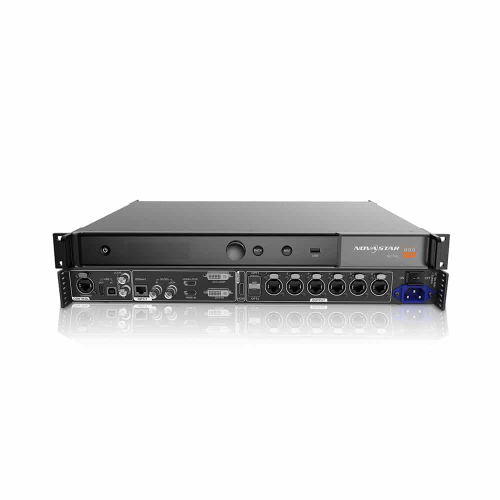 Novastar MCTRL660 Pro — contrôleur LED vue de face