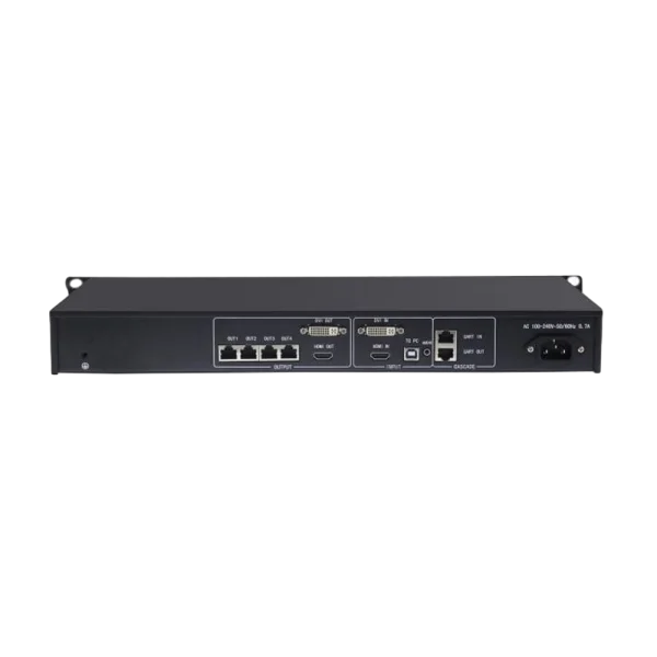 MCTRL600 connectiques arrière